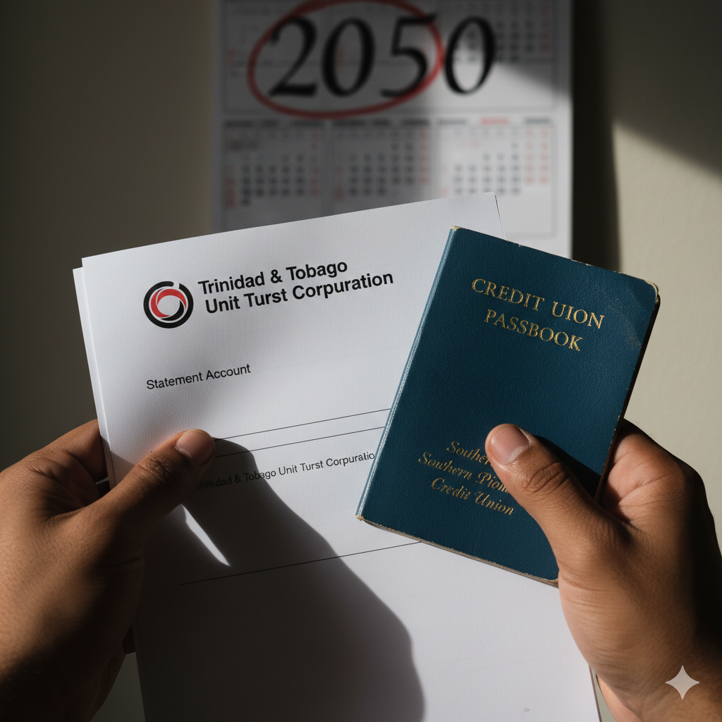 A Trinbagonian reviews their Trinidad retirement funds statement, considering their financial future.