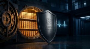 A shield protecting retirement wealth from medical costs, representing Critical Illness in Trinidad.